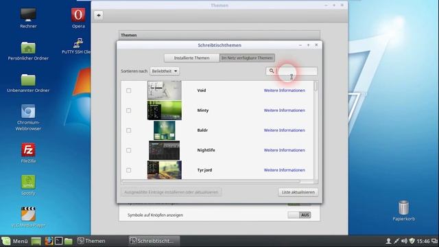 Linux Mint in Win 7 Optik [Deutsch / German] смотреть онлайн