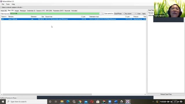 CIS27A Lab 1 Investigating Malware using NetworkMiner смотреть онлайн