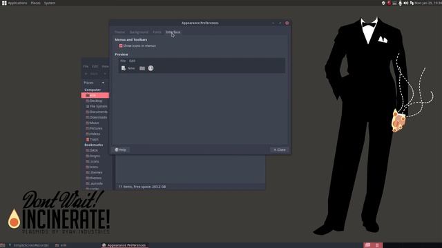 ArchMerge : 238 ArchMergeD Mate Teaser - going over the most important settings to theme + compiz смотреть онлайн