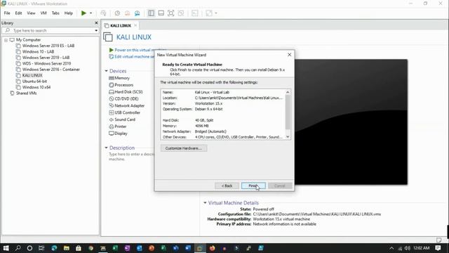 Kali Linux | Setup Penetration and Hacking Lab смотреть онлайн