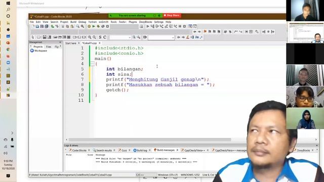 Kuliah Algoritma dan Pemrograman. Membahas pentingnya konsep dasar Algoritma & pemrograman. смотреть онлайн