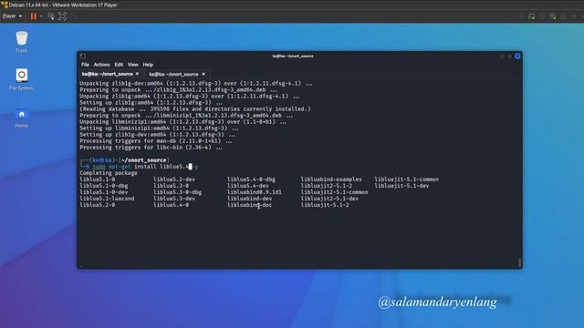 7. Cài đặt phần mềm phát hiện xâm nhập Snort trên Kali linux trên Vmware 2023 P1 смотреть онлайн
