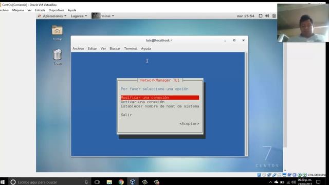 Configuracion de red en Centos atraves del comando NMTUI смотреть онлайн