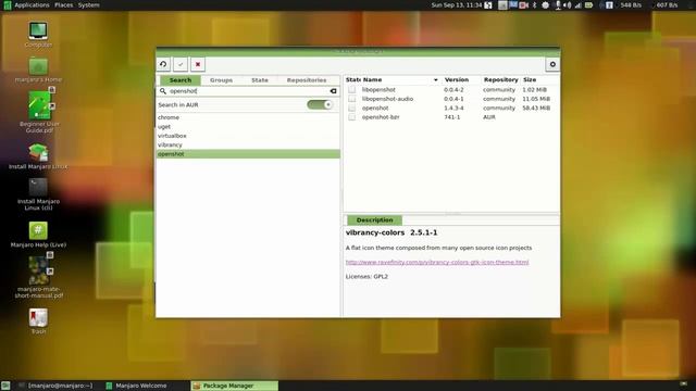Manjaro Linux Preview смотреть онлайн