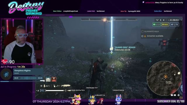 ASMR Destiny Gaming Ep.910 | More Helldivers II! смотреть онлайн