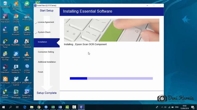 Install - Cara Install Driver Printer Epson L3110 смотреть онлайн