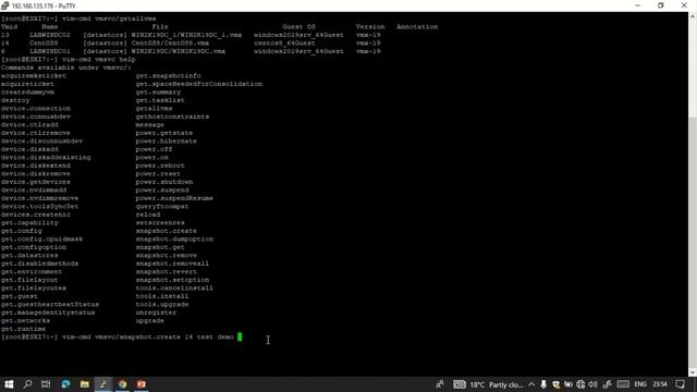 How to create vm snapshot and restore using command line interface in VMware vSphere? | ESXi | CLI смотреть онлайн
