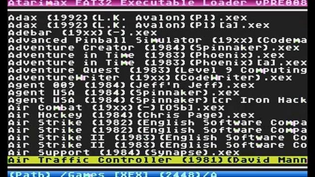 MyIDE-II FAT32 XEX Loader смотреть онлайн