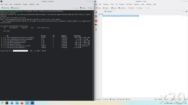 How to install Synfig Studio on KDE Neon смотреть онлайн