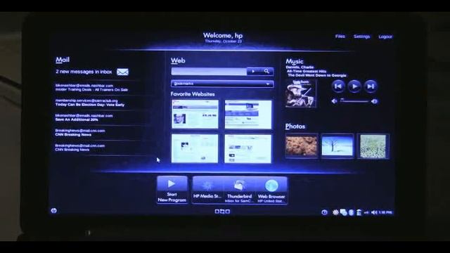 HP Mini 1000 Mobile Internet Experience (Linux) смотреть онлайн