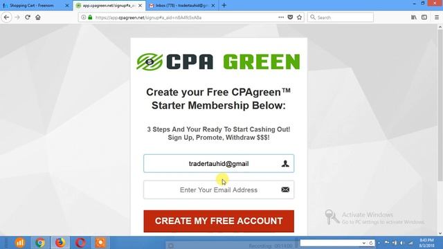 Cpa-Green signup, Free domain, Buy hosting. full tutorial in 1 video. কিভাবে CPA Green এ অ্যাকাউন্ট смотреть онлайн