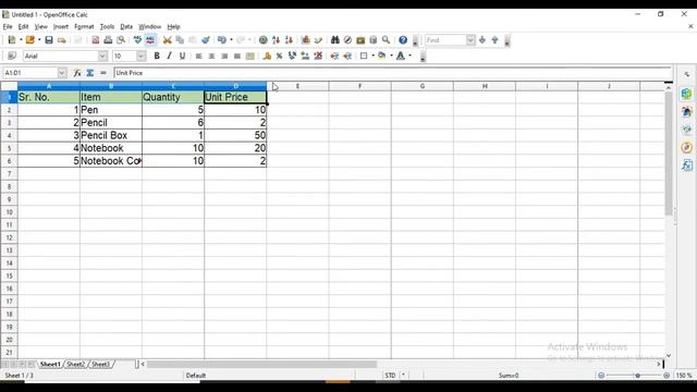 Standard 10 | Chapter 5 | Introduction to Calc | Part 2 | OpenOffice | Computer Studies | GSEB смотреть онлайн