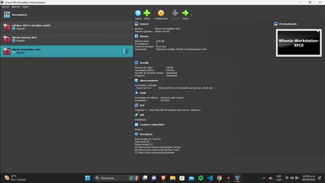 Instalación de Whonix en Virtual Box смотреть онлайн