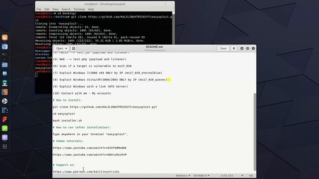 Easysploit Reverse TCP Payload and Listener Part 1 смотреть онлайн