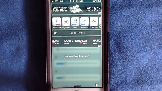 NCColors (Cydia Tweak) Change Colors Of Notification Center ios6 смотреть онлайн