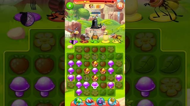 Best Fiends STARS 403 android IOS gameplay HD let's Play смотреть онлайн
