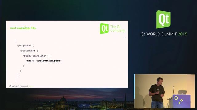 QtWS15- Qt for Native Client, Morten Johan Sørvig, The Qt Company смотреть онлайн