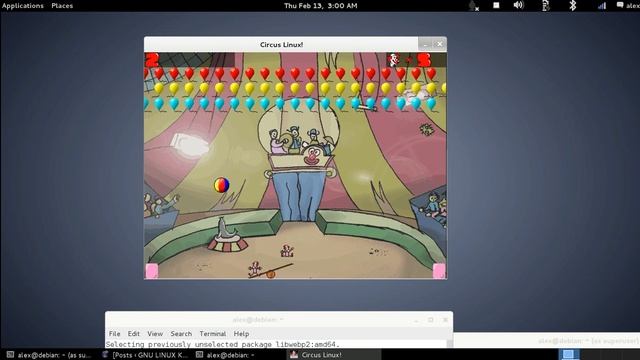 Fun With Debian - Circus Linux смотреть онлайн