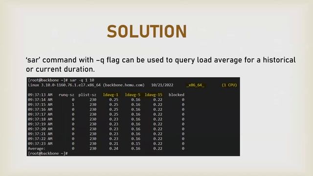 Linux Interview Q&A #54 - How to monitor system load for a historical duration ? смотреть онлайн