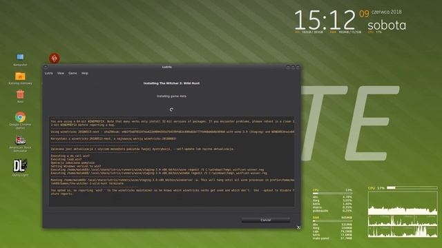 [PL] Gry Linux: Witcher 3 GOG goty instalacja i spolszczenie gry. смотреть онлайн