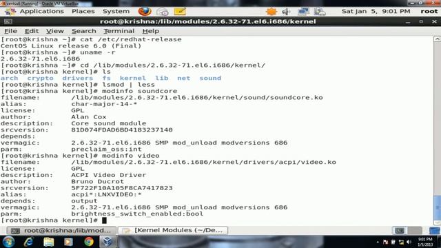 Rhel6 kernel modules смотреть онлайн