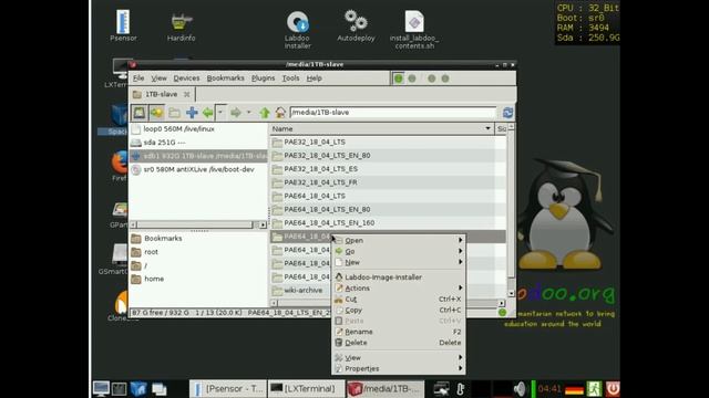 Labtix 1 - the Labdoo environment to install donated laptops (English, 2018) смотреть онлайн