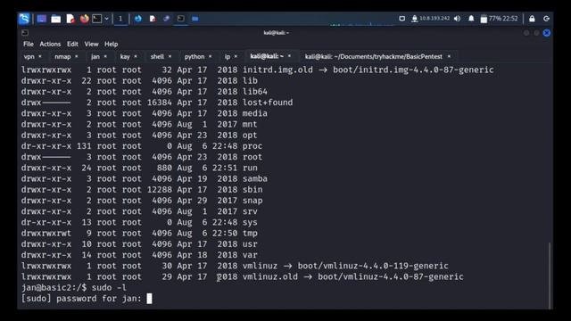 Try Hack Me - Basic Pentesting - Walkthrough