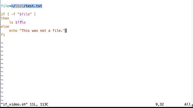 Bash Control Structures if смотреть онлайн