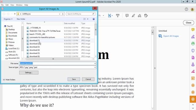 How to Extract Images from a PDF File with Adobe Acrobat Pro 2020 смотреть онлайн