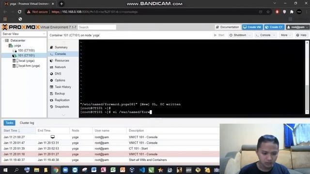 KONFIGURASI DNS SERVER PADA PROXMOX CT CENTOS 8 смотреть онлайн