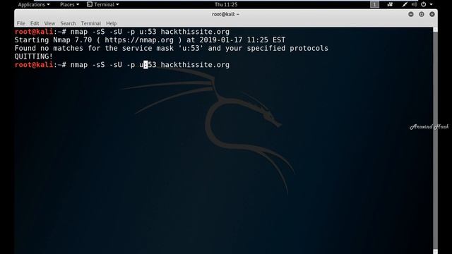 how to perform scan for dns using nmap in kali linux смотреть онлайн