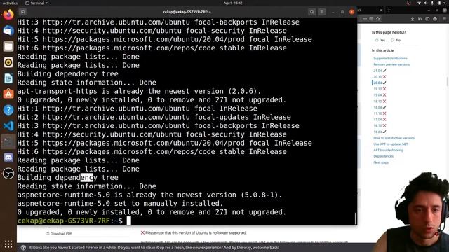 Linux İşletim Sisteminde C# Yazmak - Visual Studio Code ile смотреть онлайн