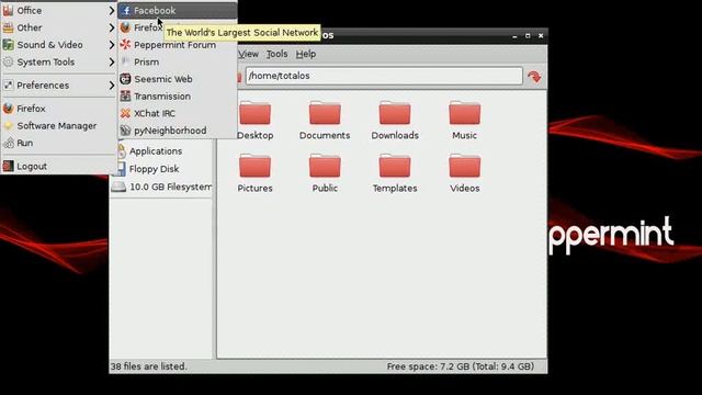 Ubuntu+Lubuntu+LinuxMint=PeppermintOS смотреть онлайн