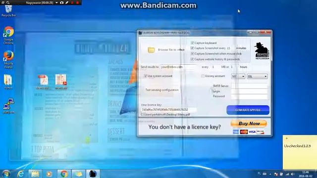 Aaron Remote Installable Keylogger - PDF infection and opening смотреть онлайн