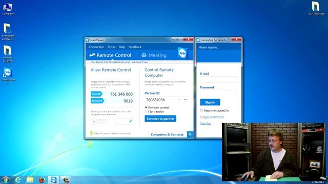 How to Control a Computer Remotly Using Team Viewer смотреть онлайн