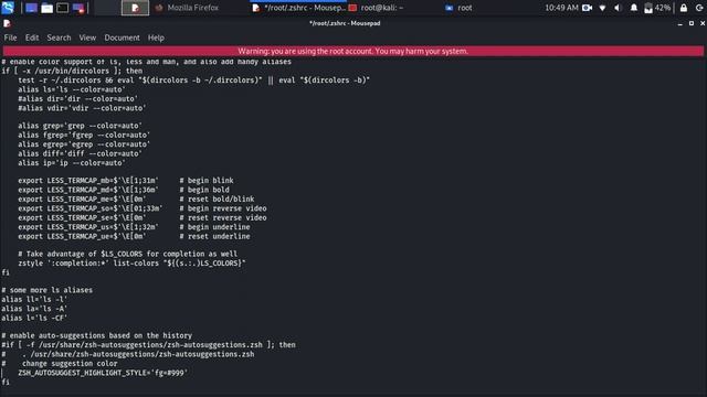 How to disable auto suggestions in kali linux смотреть онлайн