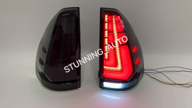 Фонари задние Toyota Land Cruiser Prado 120 смотреть онлайн