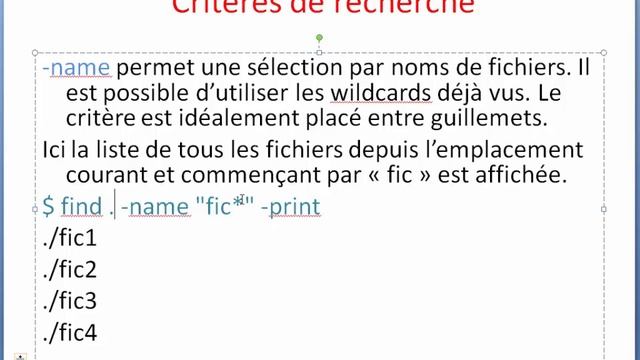Commandes de base Linux - Ep49 - Rechercher des fichiers commande find - partie 2 смотреть онлайн