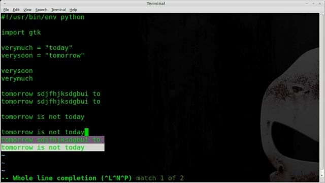 VIM Line Autocompletion - BASH - Linux смотреть онлайн
