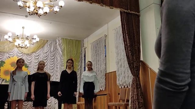 Букстехуде Канон. Моцарт Азбука. Хор, вокальный анс. учеников ст.классов ДМШ №3 смотреть онлайн