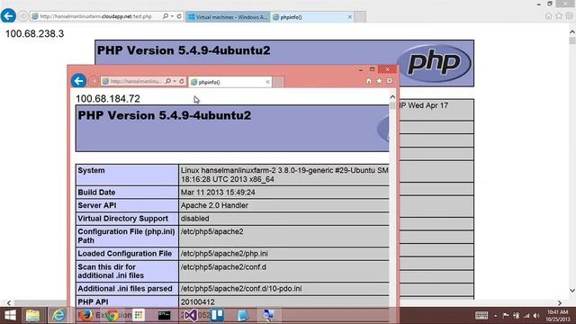 Configuring Virtual Machine endpoints and load balancing a Linux VM Web Farm - Azure Friday смотреть онлайн