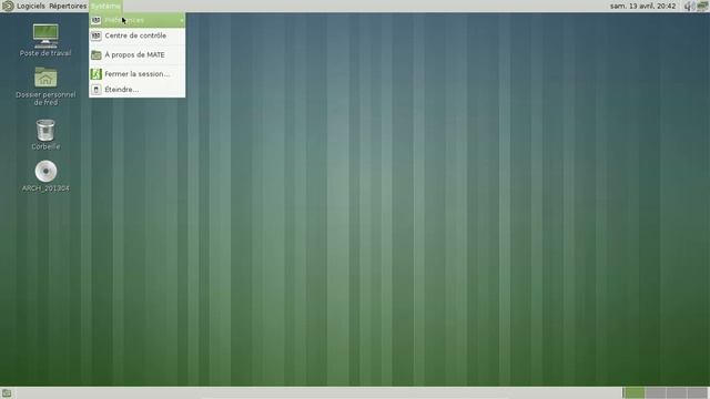 Mate-Desktop 1.6 Archlinux смотреть онлайн