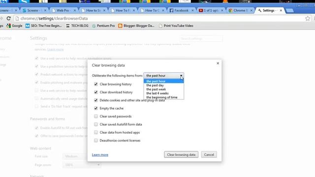 Delete browsing History In Google Chrome смотреть онлайн