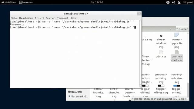 Gnome3 - run-dialog смотреть онлайн