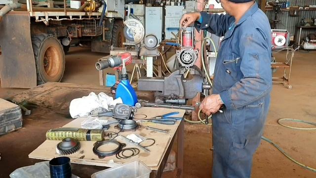 HINO TRUCK AIR COMPRESSOR REBUILT. смотреть онлайн