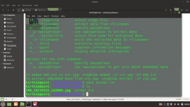 Stegnography With Steghide | Hiding Data Using LSB Changing смотреть онлайн