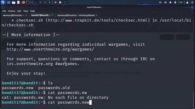 OverTheWire - BANDIT WALKTHROUGH LEVEL 16 -- 20 смотреть онлайн