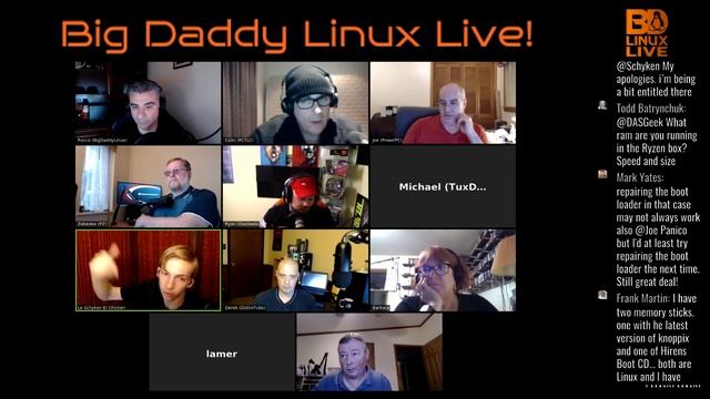 Big Daddy Linux Live! 6-30-18 смотреть онлайн