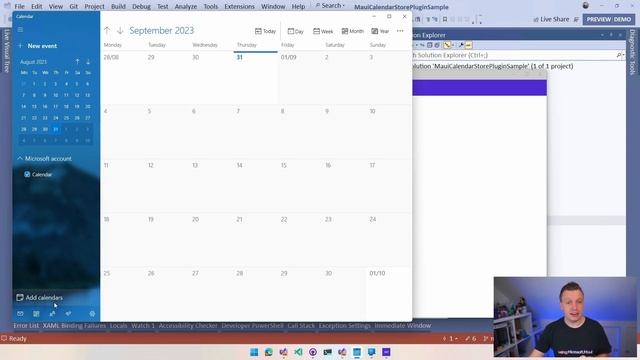 Access Calendars and Events with CalendarStore plugin in .NET MAUI смотреть онлайн