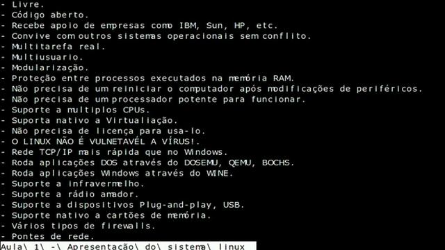 Aula 1 Linux: Introdução Linux parte 1 смотреть онлайн